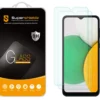 (2 Pack) Supershieldz Designed For Samsung Galaxy A03 Tempered Glass Screen Protector, Anti Scratch, Bubble Free