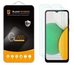 (2 Pack) Supershieldz Designed For Samsung Galaxy A03 Tempered Glass Screen Protector, Anti Scratch, Bubble Free