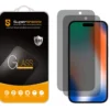 (2 Pack) Supershieldz (Privacy) Anti Spy Screen Protector Designed For IPhone 15 Pro (6.1 Inch), Tempered Glass, Anti Scratch, Bubble Free