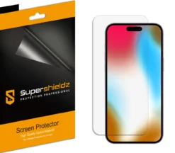 (3 Pack) Supershieldz Designed For IPhone 15 Plus (6.7 Inch) Screen Protector, High Definition Clear Shield (PET)