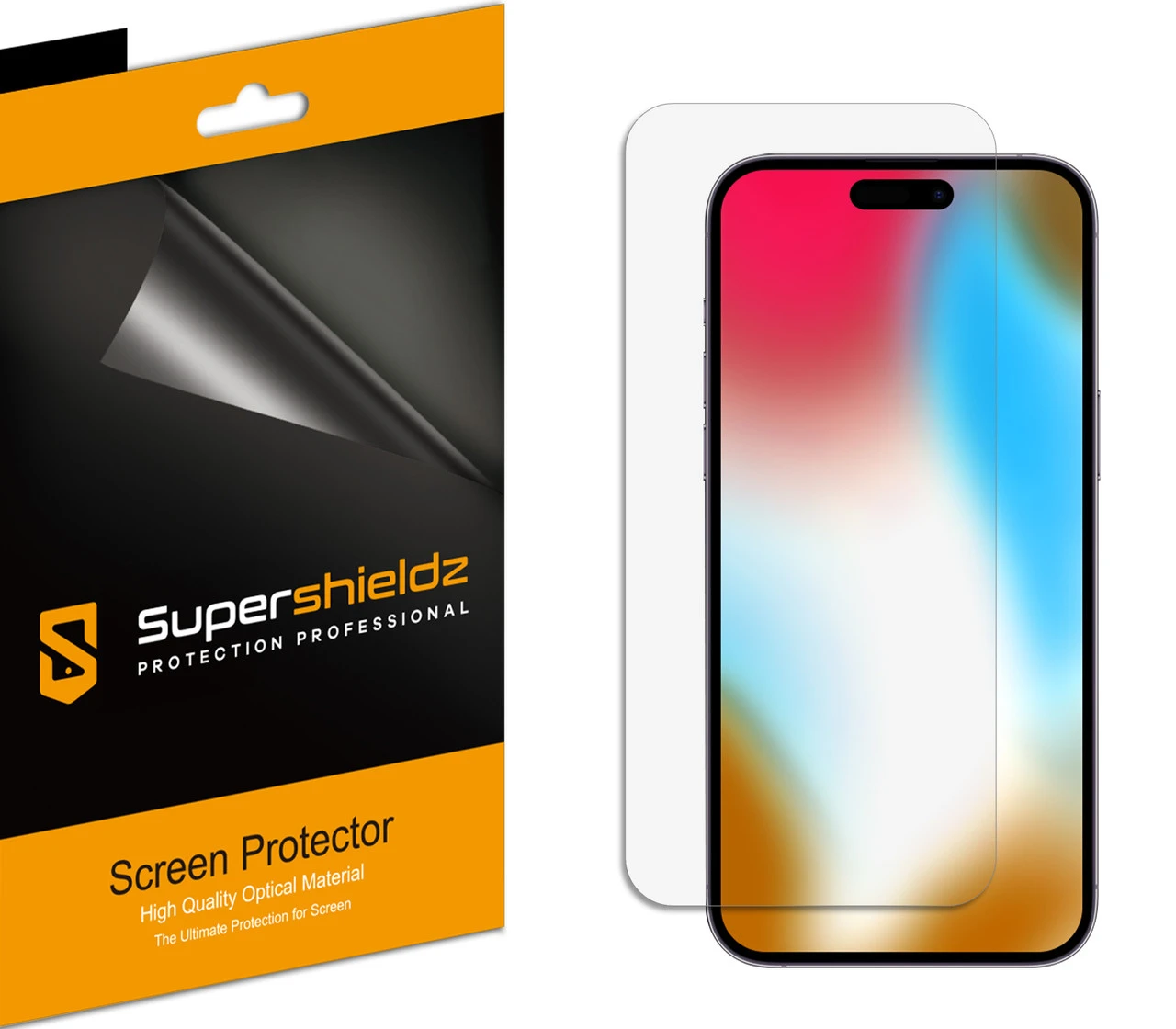 (3 Pack) Supershieldz Designed For IPhone 15 Plus (6.7 Inch) Screen Protector, High Definition Clear Shield (PET) 1 (3 Pack) Supershieldz Designed For IPhone 15 Plus (6.7 Inch) Screen Protector, High Definition Clear Shield (PET)