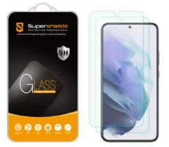 (2 Pack) Supershieldz Designed For Samsung Galaxy S22 5G Tempered Glass Screen Protector, Anti Scratch, Bubble Free