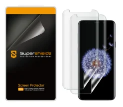 [2-Pack] Supershieldz For Samsung Galaxy S9 Plus [Full Screen Coverage] Anti-Bubble High Definition (HD) Clear Shield
