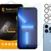 [2-Pack] Supershieldz For Apple IPhone 13 Pro (6.1 Inch) + Camera Lens Tempered Glass Screen Protector, Anti-Scratch, Bubble Free