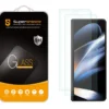 (2 Pack) Supershieldz Designed For Samsung Galaxy Z Fold 5 5G (Front Screen Only) Tempered Glass Screen Protector, Anti Scratch, Bubble Free