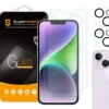 (2 Pack) Supershieldz Anti Glare (Matte) Tempered Glass Screen Protector Designed For IPhone 14 (6.1 Inch) + Camera Lens, Anti Fingerprint, Anti Scratch, Bubble Free