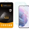 (3 Pack) Supershieldz Designed For Samsung Galaxy S22 Plus 5G Tempered Glass Screen Protector, Anti Scratch, Bubble Free