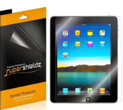 [3-Pack] Supershieldz For Apple IPad (1st Generation) Screen Protector, Anti-Bubble High Definition (HD) Clear Shield