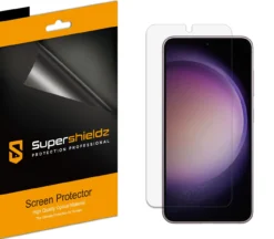 (3 Pack) Supershieldz Designed For Samsung Galaxy S23 5G Screen Protector, High Definition Clear Shield (PET)
