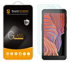 [2-Pack] Supershieldz For Samsung Galaxy Xcover 5 Tempered Glass Screen Protector, Anti-Scratch, Anti-Fingerprint, Bubble Free
