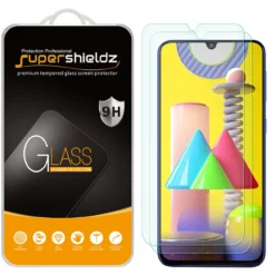 [2-Pack] Supershieldz For Samsung Galaxy A50 Tempered Glass Screen Protector, Anti-Scratch, Anti-Fingerprint, Bubble Free