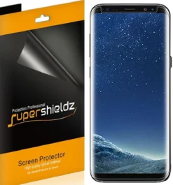 [2-Pack] Supershieldz For Samsung Galaxy S8 Screen Protector, [Case Friendly] Supershieldz High Definition Clear Shield