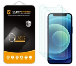 [3-Pack] Supershieldz For Apple IPhone 12 Mini (5.4 Inch) Tempered Glass Screen Protector, Anti-Scratch, Anti-Fingerprint, Bubble Free