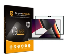 Supershieldz Designed For MacBook Pro 14 Inch (M2 Pro / M2 Max / M1 Pro / M1 Max) Tempered Glass Screen Protector, Anti Scratch, Bubble Free
