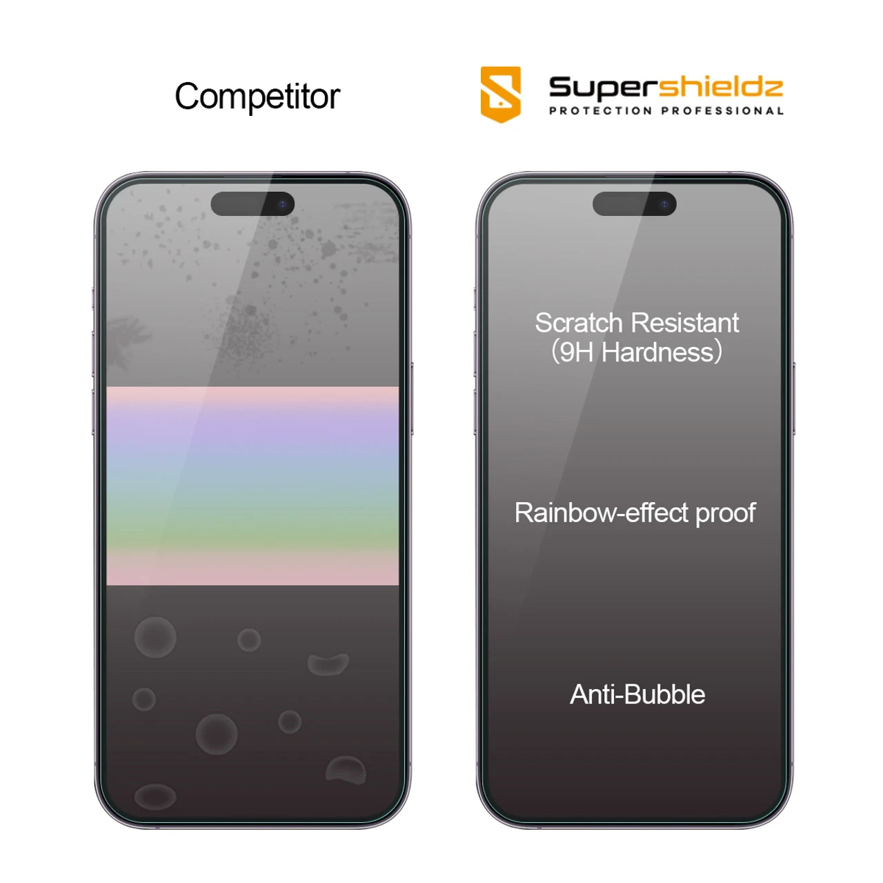 (2 Pack) Supershieldz (Privacy) Anti Spy Screen Protector Designed For IPhone 15 Plus (6.7 Inch), Tempered Glass, Anti Scratch, Bubble Free 2 (2 Pack) Supershieldz (Privacy) Anti Spy Screen Protector Designed For IPhone 15 Plus (6.7 Inch), Tempered Glass, Anti Scratch, Bubble Free - Image 2