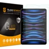 [2-Pack] Supershieldz For IPad Pro 11 Inch (2018-2022 / M2) / IPad Air 5/ 4 (10.9 Inch, 5th/4th Generation) Tempered Glass Screen Protector, Anti-Scratch, Anti-Fingerprint, Bubble Free