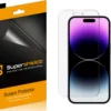 (6 Pack) Supershieldz Designed For IPhone 14 Pro (6.1 Inch) Screen Protector, High Definition Clear Shield (PET)