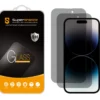 (2 Pack) Supershieldz (Privacy) Anti Spy Screen Protector Designed For IPhone 14 Pro (6.1 Inch), Tempered Glass, Anti Scratch, Bubble Free