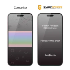 (2 Pack) Supershieldz Anti Glare (Matte) Tempered Glass Screen Protector Designed For IPhone 15 Plus (6.7 Inch) Anti Fingerprint, Anti Scratch, Bubble Free -Mobile Phone Accessories iphone 15 Plus 1 77732.1696713769