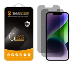 [2-Pack] Supershieldz (Privacy) Anti-Spy For IPhone 14 / IPhone 13/ IPhone 13 Pro (6.1 Inch) Tempered Glass Screen Protector, Anti-Scratch, Bubble Free