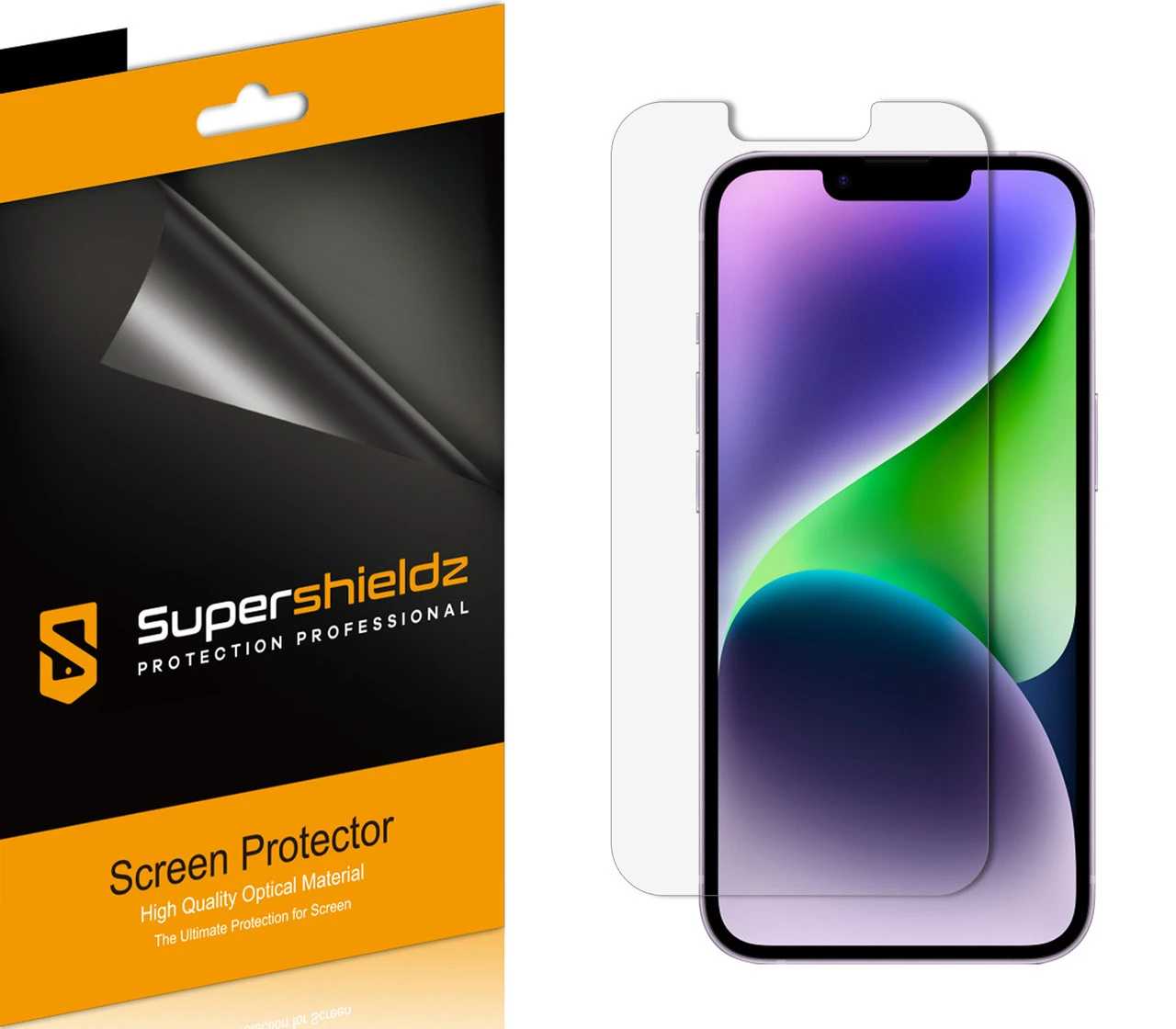 72pcs Supershieldz For Apple IPhone 13 (6.1 Inch) Screen Protector, Anti-Bubble High Definition (HD) Clear Shield (No Retail Packaging) 1 72pcs Supershieldz For Apple IPhone 13 (6.1 Inch) Screen Protector, Anti-Bubble High Definition (HD) Clear Shield (No Retail Packaging)