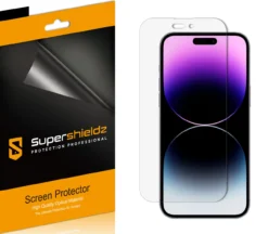 (6 Pack) Supershieldz Designed For IPhone 14 Pro Max (6.7 Inch) Screen Protector, High Definition Clear Shield (PET)