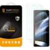 (3 Pack) Supershieldz Designed For Samsung Galaxy Z Fold 5 5G (Front Screen Only) Tempered Glass Screen Protector, Anti Scratch, Bubble Free
