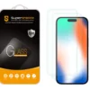 (2 Pack) Supershieldz Designed For IPhone 15 Pro (6.1 Inch) Tempered Glass Screen Protector, Anti Scratch, Bubble Free