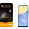 (2 Pack) Supershieldz Designed For Samsung Galaxy A15 5G Tempered Glass Screen Protector, Anti Scratch, Bubble Free